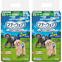 ユニチャーム　マナーウェア　　　男の子用　ＳＳサイズ　48枚入り　14袋セット マナーウェア 男の子用 SS 青チェック・紺チェック 犬用 おむつ